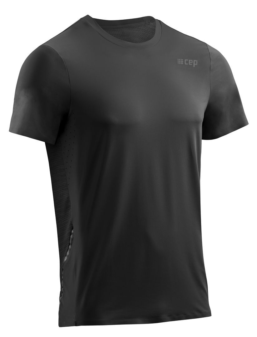 цена Мужская ультралегкая футболка с коротким рукавом CEP для бега