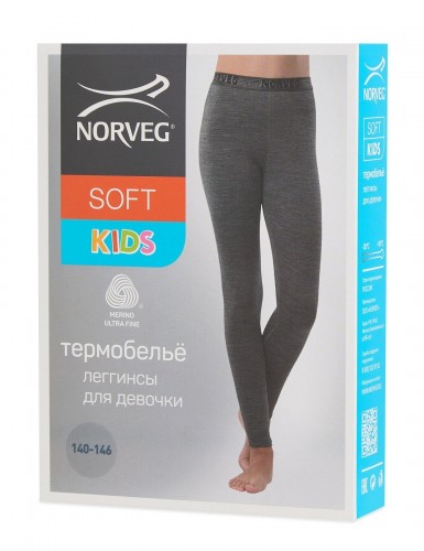 Легинсы для девочек Norveg Soft фото 6