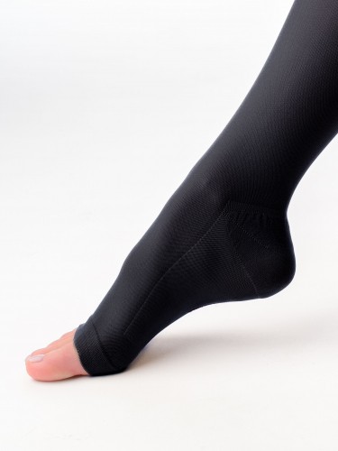Компрессионные чулки mediven comfort 2 класс компрессии с открытым носком и силиконовой резинкой фото 4